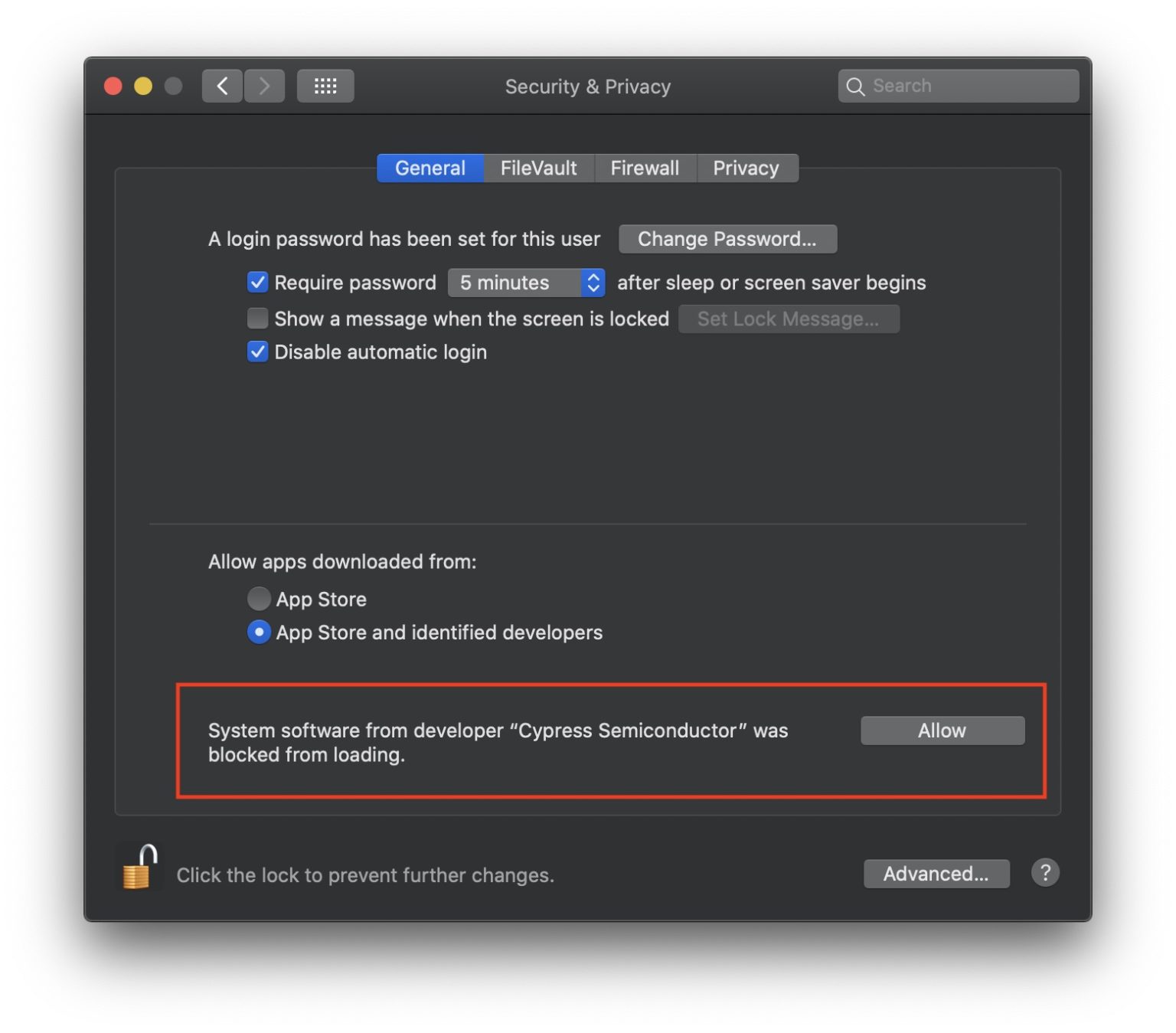 macOS 10.13+System Extension Blocked alert during software installation