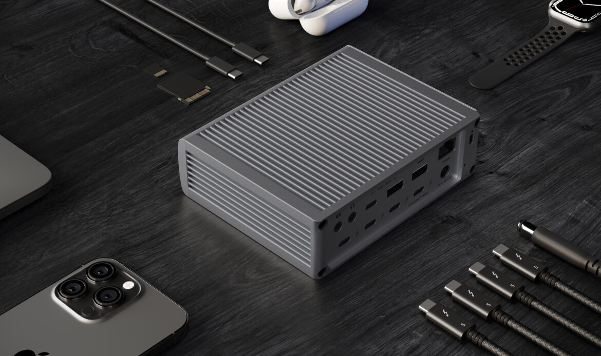 Station D'accueil Thunderbolt 5 CalDigit TS5 (version EU) - Connectivité Haute Vitesse Pour Ordinateurs Récents