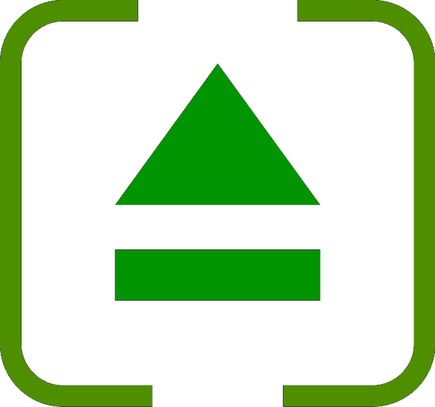 Image of the icon that is displayed in the Menu Bar once the CalDigit Docking is launched successfully